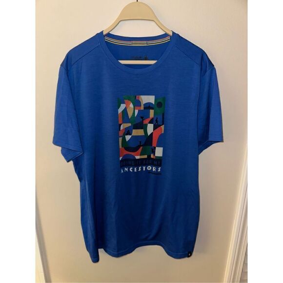 Smartwool Black History Month doing it for my ancestors Merino Tee merino 350 M - Picture 2 of 6